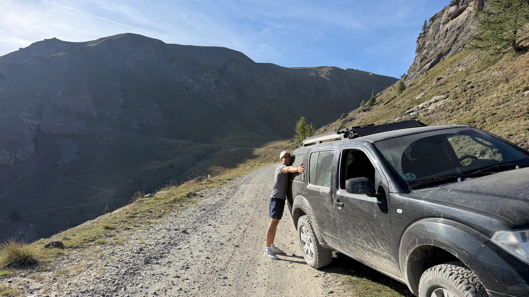 dormir en coche alpes